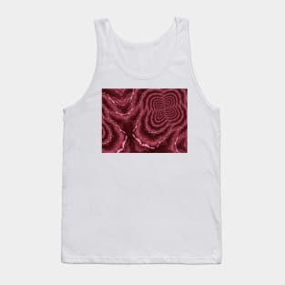 Decorative Floral Abstract Tank Top